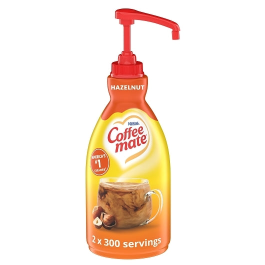 Coffee Mate Hazelnut Pump Concentrate Liquid Creamer, 1.58 Quart