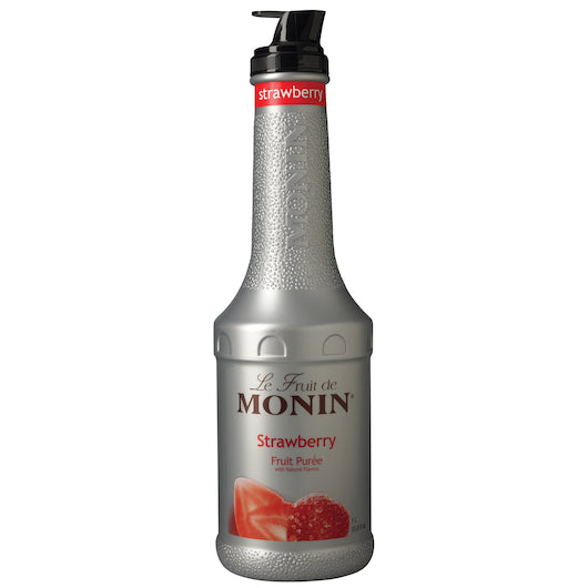 Monin Premium Strawberry Fruit Puree, 1 Liter