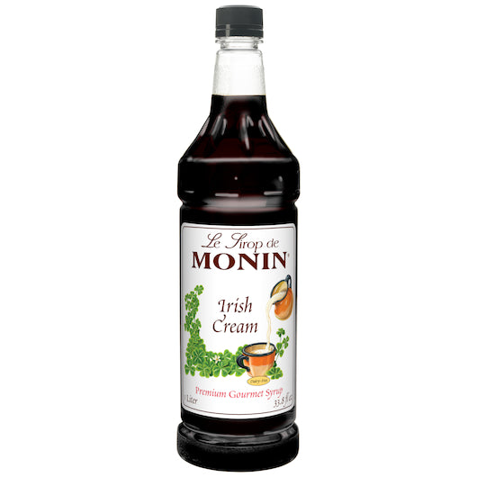 Monin Irish Cream Syrup, 1 Liter