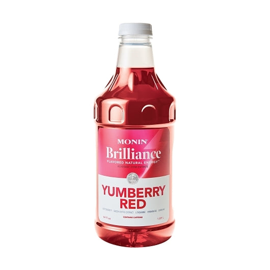 Monin Red Yumberry Energy, 64 Ounce