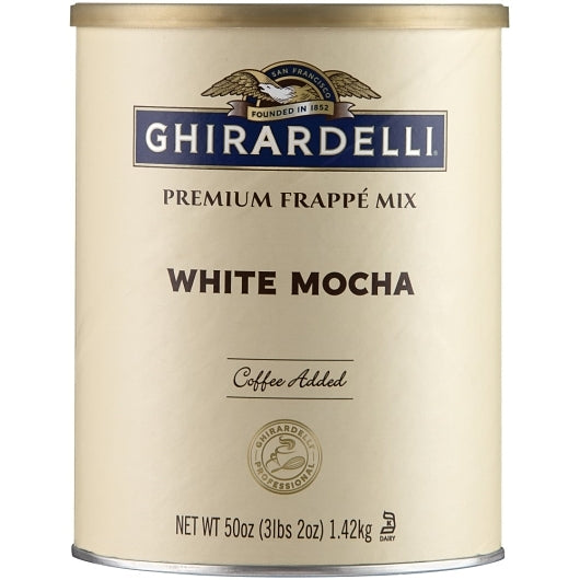 Ghirardelli White Mocha Frappe, 3.12 Pound