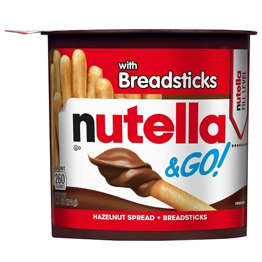 Nutella & Go Hazelnut Spread With Breadsticks