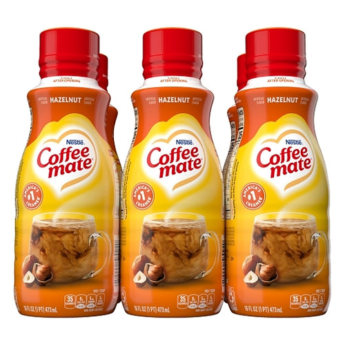 Coffee Mate French Hazelnut Liquid Creamer, 16 Fluid Ounce