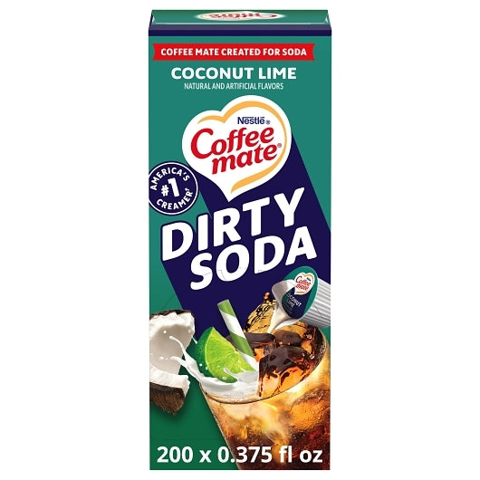 Coffee Mate Dirty Soda Coconut Lime, 18.7 Fluid Ounce