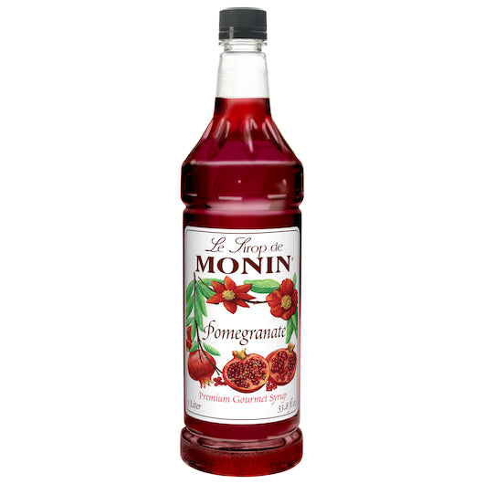 Monin Pomegranate Flavor Syrup, 1 Liter