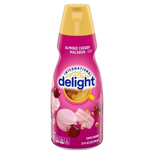 International Delight Almond Cherry Macaron Creamer, 32 Fluid Ounce