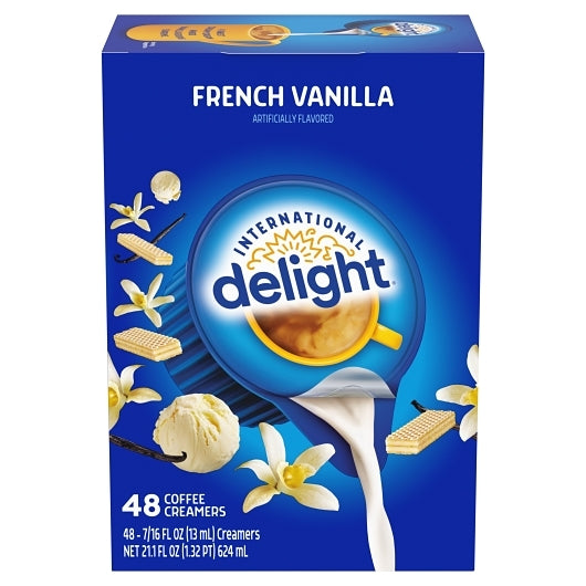International Delight French Vanilla Liquid Creamer Single Serve