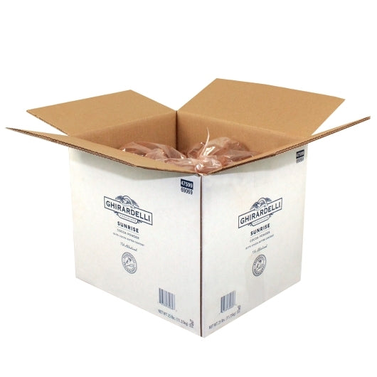 Ghirardelli Sunrise Dutch Cocoa Powder Bulk, 25 Pound