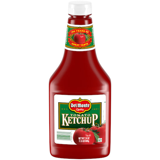 Del Monte Tomato Ketchup Bottle, 24 Ounce