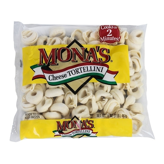 Mona's Cheese Tortellini, 16 Ounce