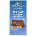 Ghirardelli Dark Chocolate Sea Salt Caramel Squares Bar, 0.3 Pound