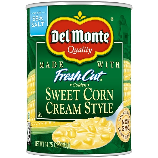 Del Monte Golden Sweet Cream Style Corn, 14.75 Ounce