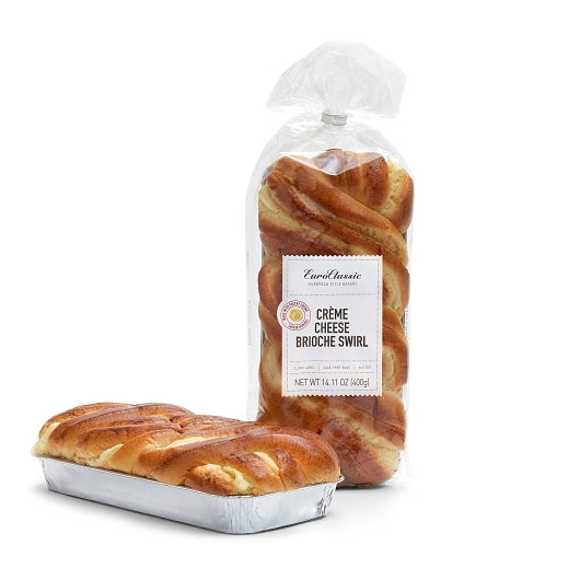 Euroclassic French Cream Cheese Swirl Brioche, 14.11 Ounce